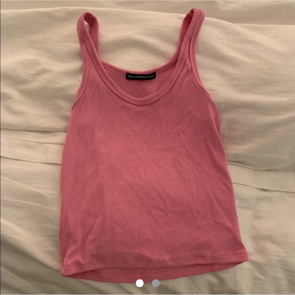 Brandy Melville pink tank